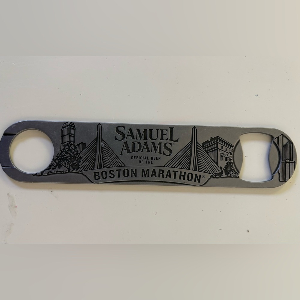 Commemorative Samuel Adams 125th Boston Marathon Bottle Opener